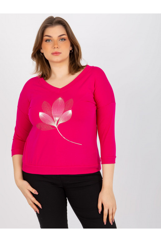 Fuchsiová halenka velikosti V s... Fuchsiová halenka velikosti V s...