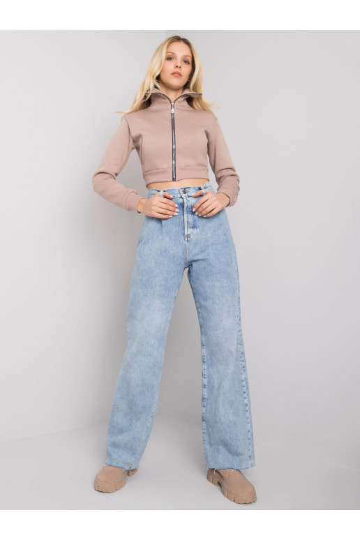 Světle modré rovné džínové kalhoty... Světle modré rovné džínové kalhoty...