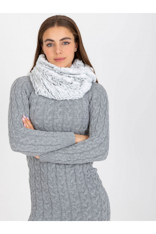 Bílý a černý teplý komín z umělé...