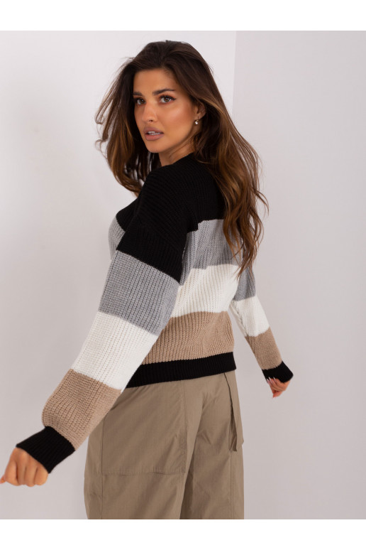Svetr-BA-SW-8024.57P-černo-béžový