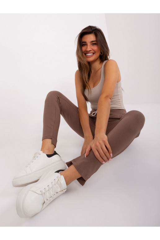 Tepláky - RV-DR-8370-1.57P - hnědé