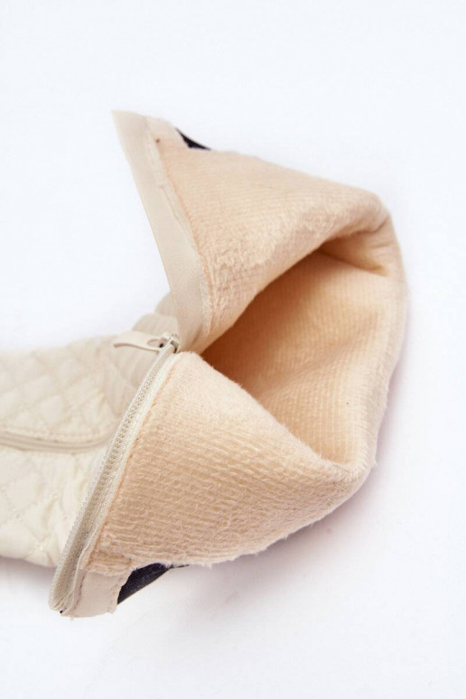 dygsniuoti ilgaauliai batai  su...