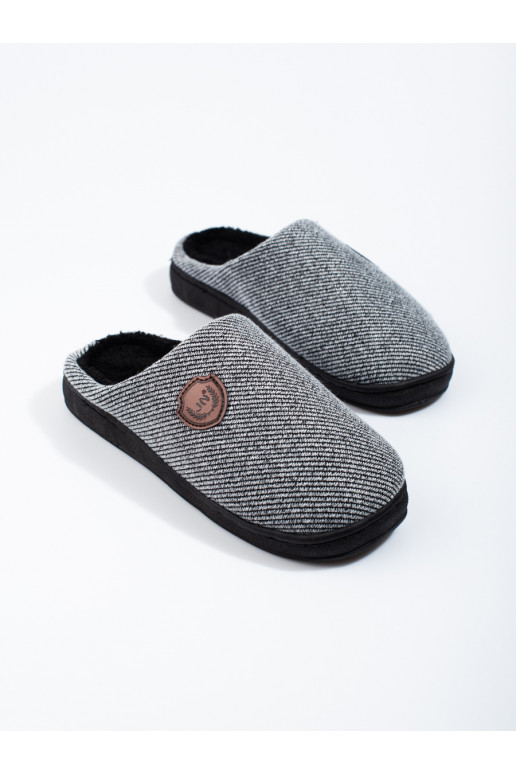 Pánské pantofle šedé Shelovet
