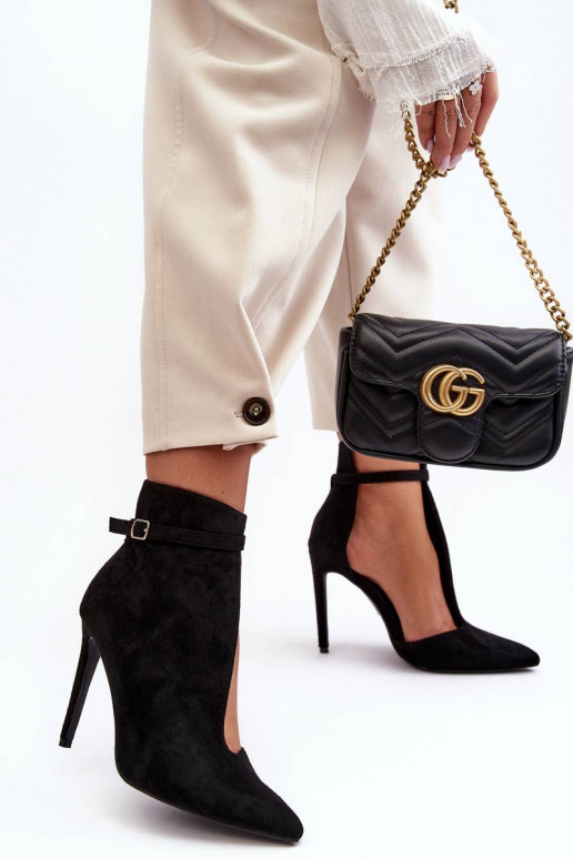 Zomšiniai batai   su plonais... Zomšiniai batai   su plonais...