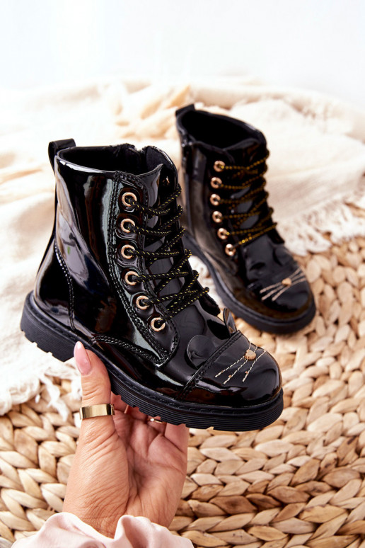 Vaikiški juodos spalvos aulinukai Vaikiški juodos spalvos aulinukai