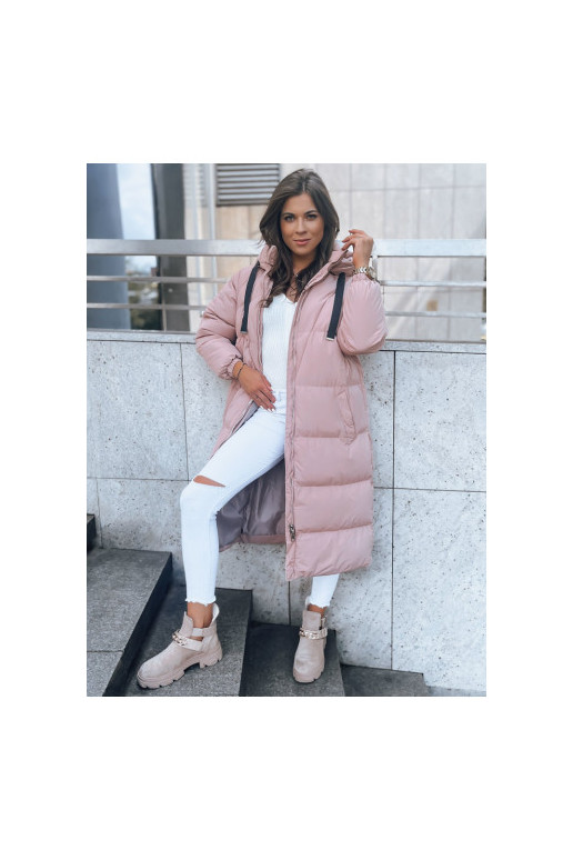 Dámská růžová zimní bunda COZYSEASON