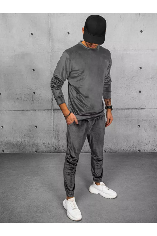 Pánský teplákový souprav Barva šedá...