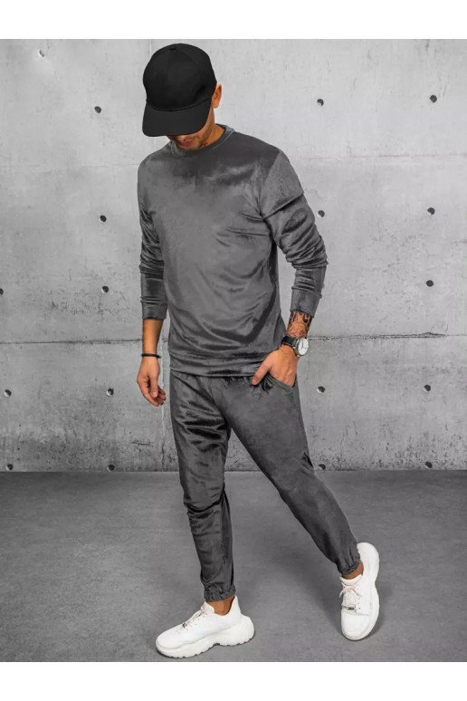 Pánský teplákový souprav Barva šedá...