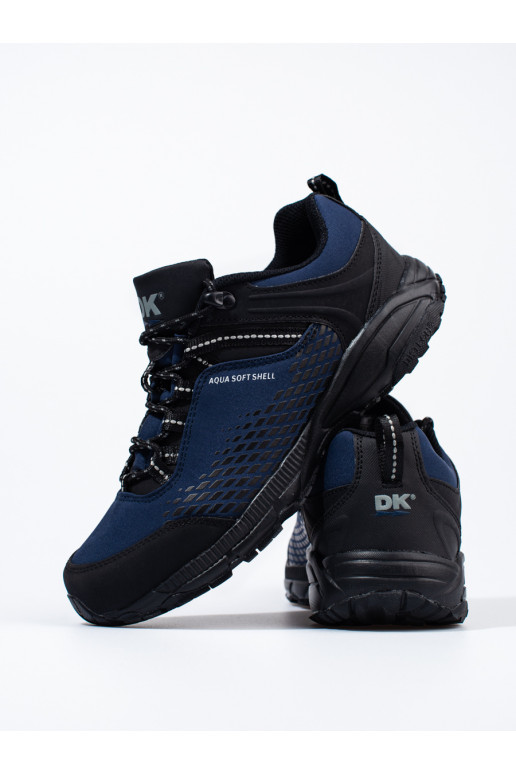 Modré pánské trekové boty DK