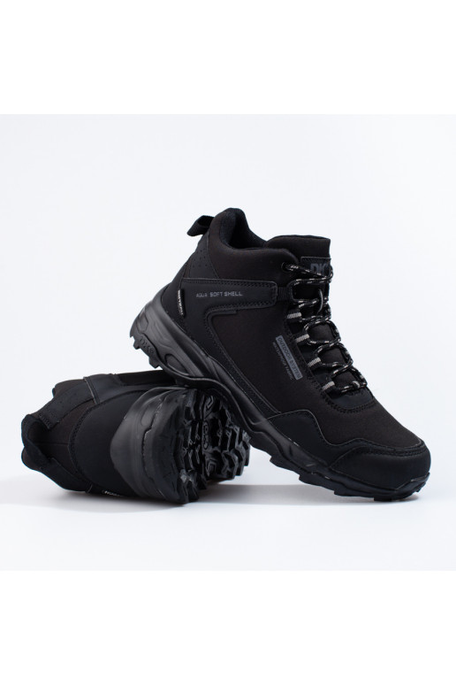 Vysoké trekové pánské boty DK černé