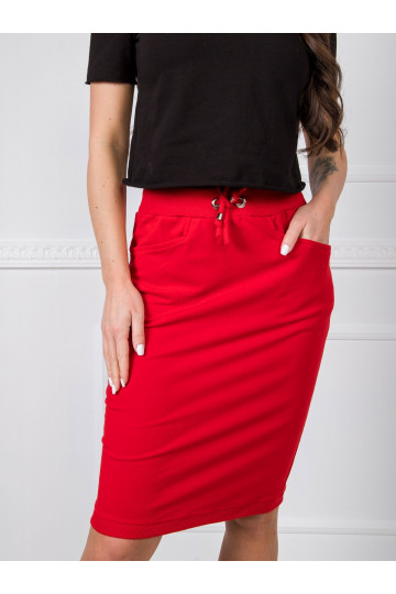 Červená sukně Ava 2