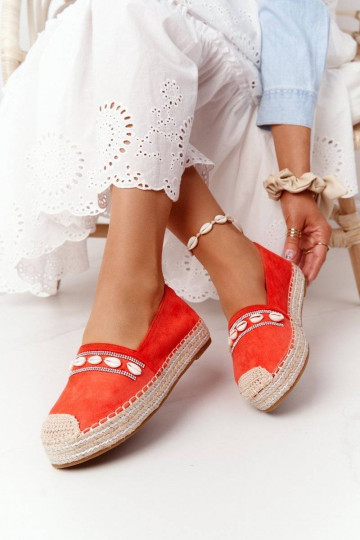 Espadrilės su platforma su...