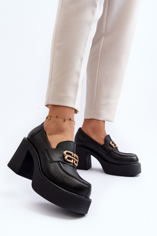 Batai su kulniukais juodos spalvos Zazoo Batai su kulniukais juodos spalvos Zazoo