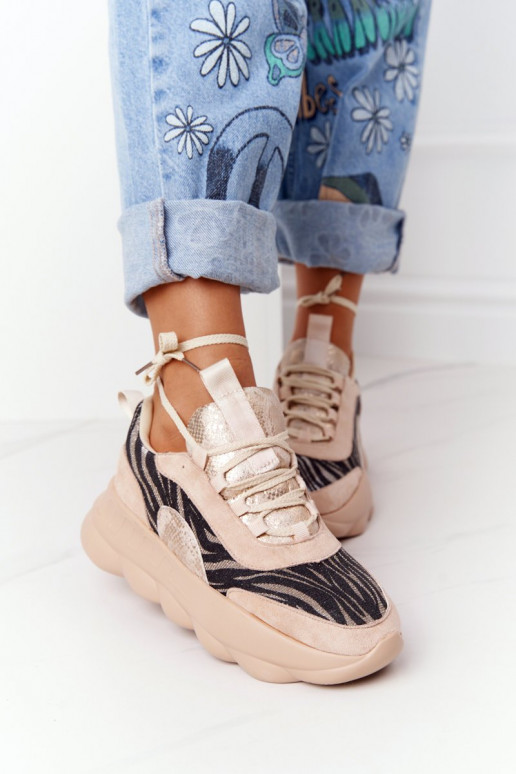 Sportinio stiliaus batai su platforma... Sportinio stiliaus batai su platforma...