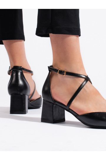 Černé dámské sandály do špičky
