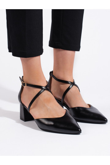 Černé dámské sandály do špičky 2