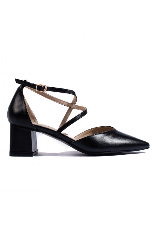 Černé dámské sandály do špičky