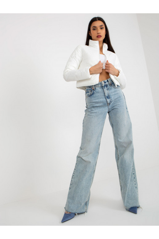 Ecru krátká přechodná prošívaná bunda... Ecru krátká přechodná prošívaná bunda...