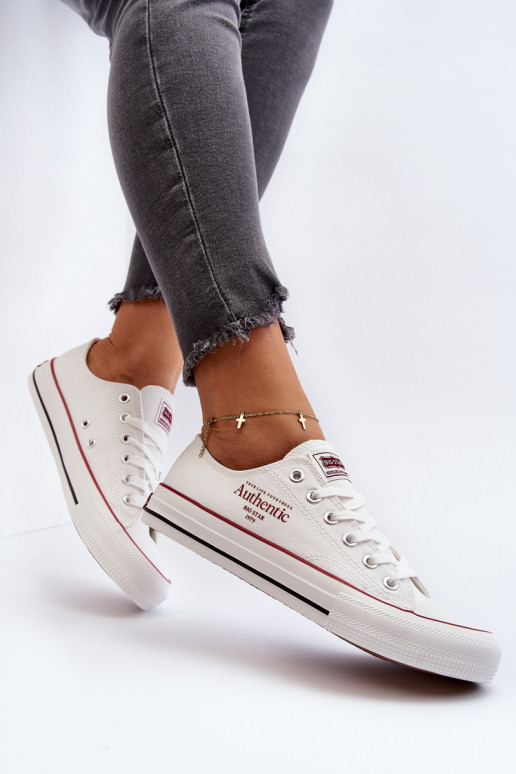 Moteriški batai Big Star baltos spalvos