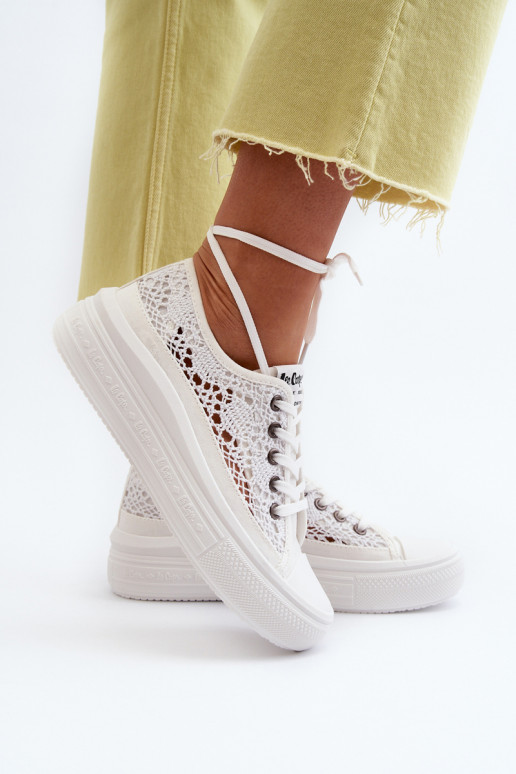 Laisvalaikio bateliai su nėrinių...