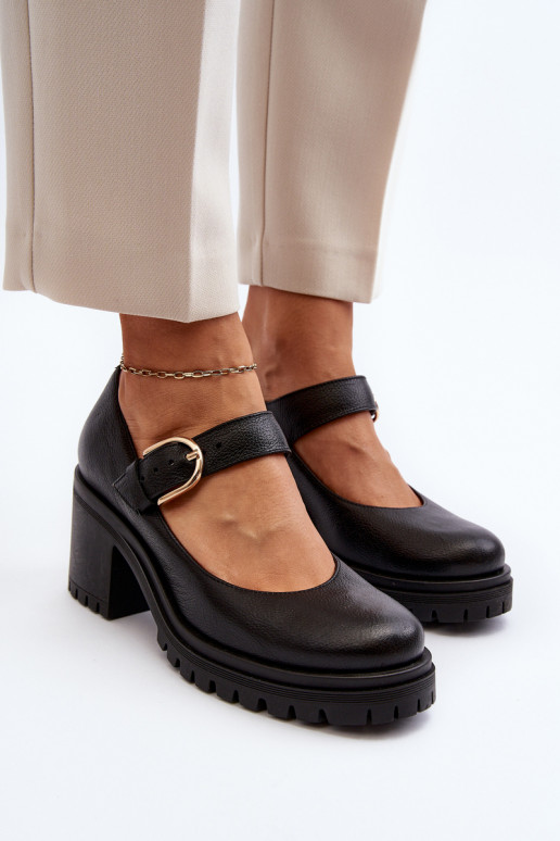 Bateliai juodos spalvos Zazoo Bateliai juodos spalvos Zazoo