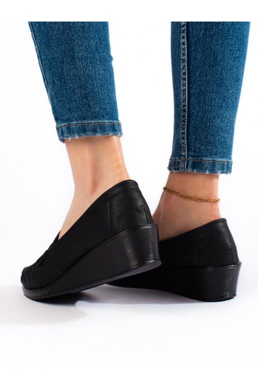 Mokasíny dámské černé