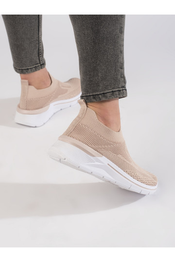 Dámské boty do fitness pudrové 2