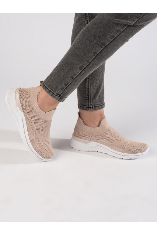 Dámské boty do fitness pudrové