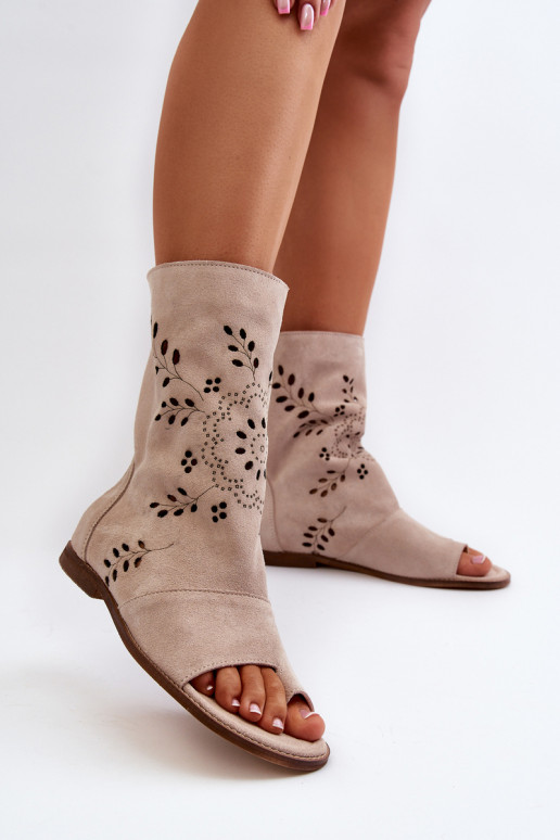 Zazoo Zomšinės basutės su auliuku...