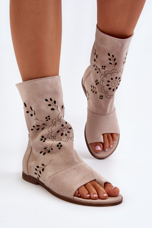 Zazoo Zomšinės basutės su auliuku...