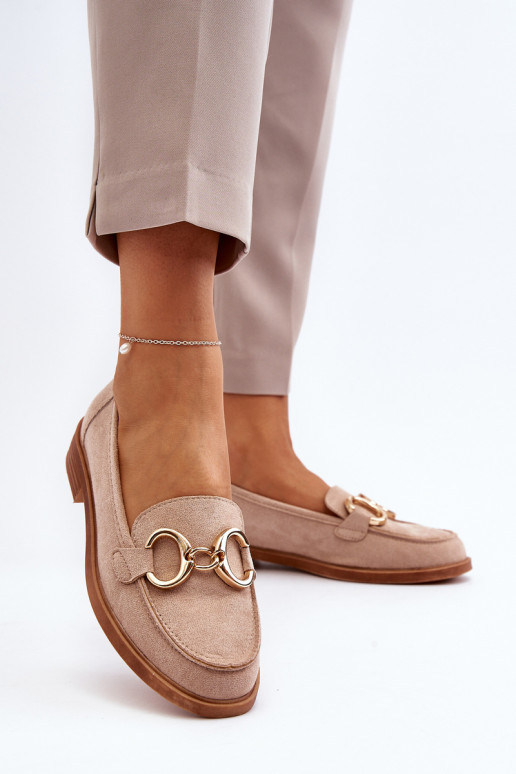 Elegantiški zomšiniai mokasinai su... Elegantiški zomšiniai mokasinai su...