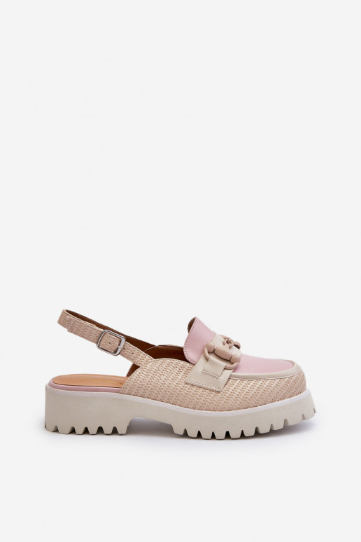 Moteriškos basutės su plačiais...