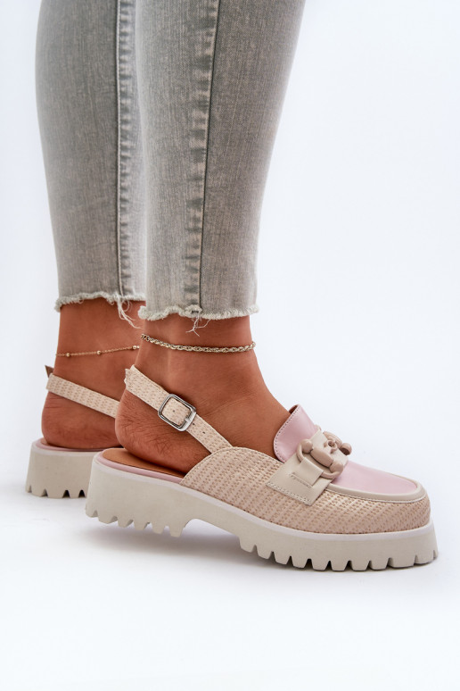 Moteriškos basutės su plačiais...