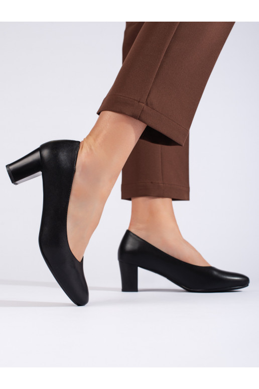 Elegantní černé dámské lodičky