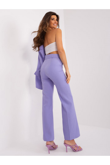 Klasické kalhoty ve fialové...