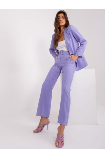 Klasické kalhoty ve fialové... 2