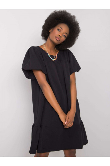 Černé bavlněné šaty...