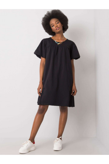 Černé bavlněné šaty... 2