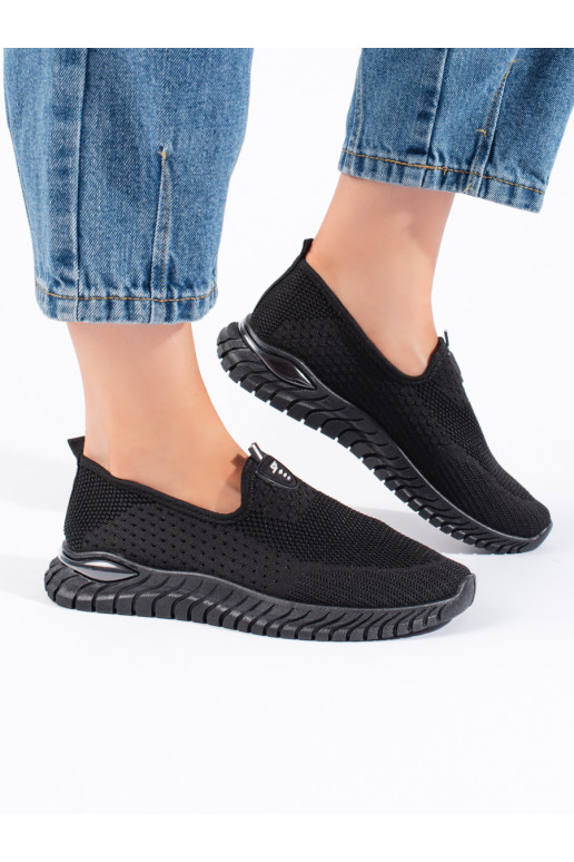 Černé textilní dámské tenisky
