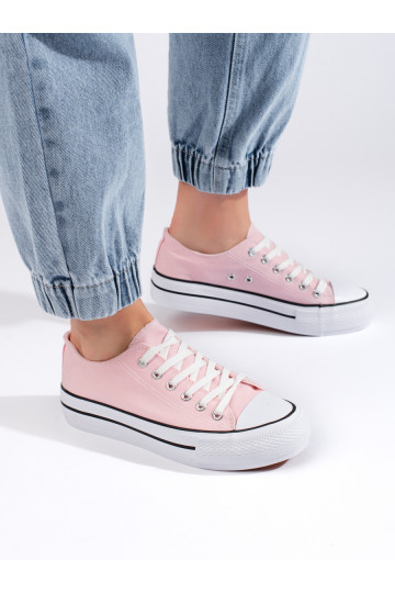 Růžové dámské tenisky