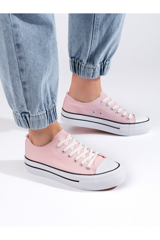 Růžové dámské tenisky