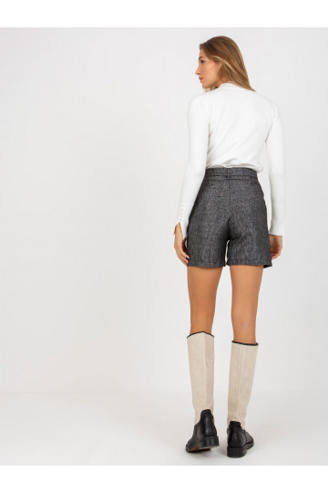 Tmavě šedé dámské elegantní... 2