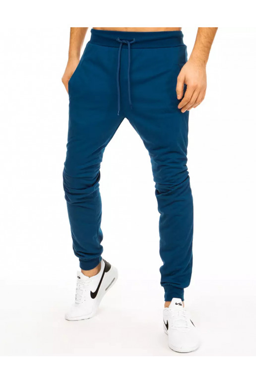 Pánské teplákové kalhoty modré Dstreet Pánské teplákové kalhoty modré Dstreet