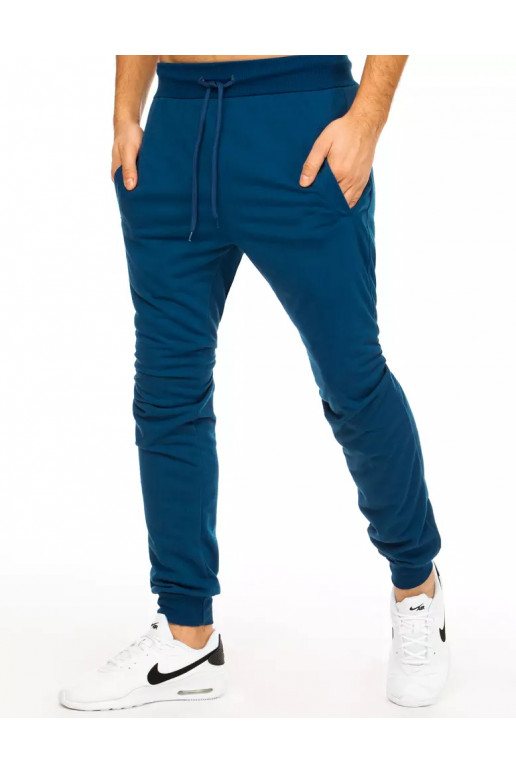 Pánské teplákové kalhoty modré Dstreet Pánské teplákové kalhoty modré Dstreet