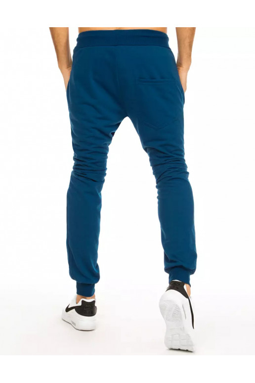 Pánské teplákové kalhoty modré Dstreet Pánské teplákové kalhoty modré Dstreet