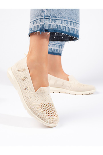 Béžové textilní slip ony dámské 2