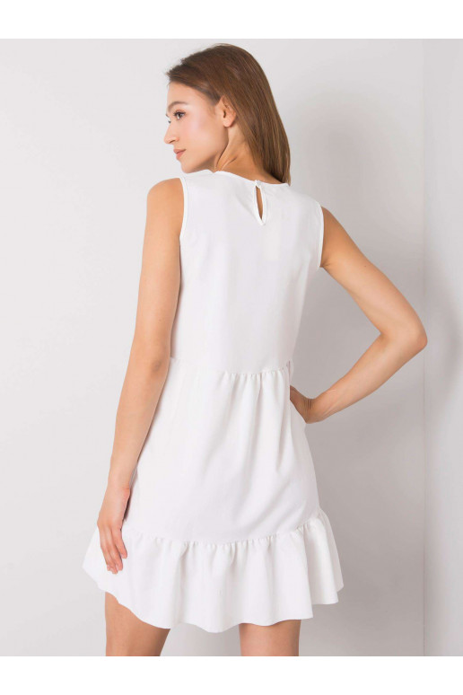 Andre RUE PARIS bílé volánové šaty Andre RUE PARIS bílé volánové šaty