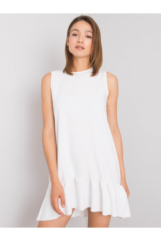 Andre RUE PARIS bílé volánové šaty Andre RUE PARIS bílé volánové šaty