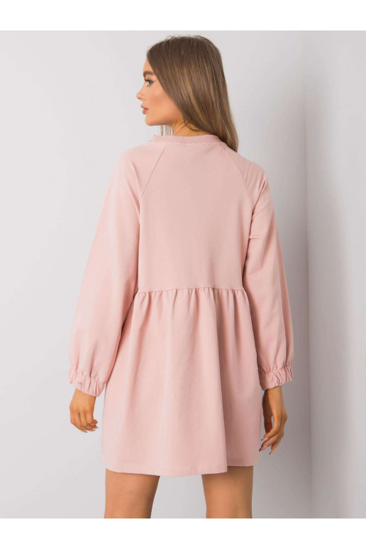 Bellevue špinavě růžové šaty s...