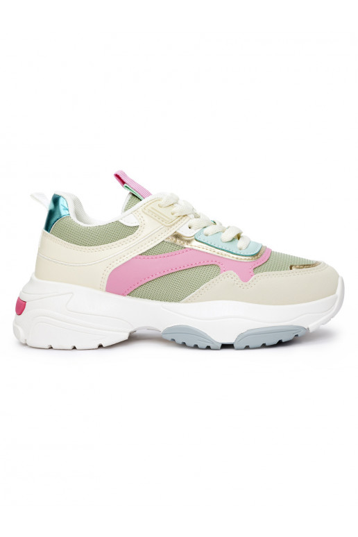 Sportovní dámské boty na hrubé podrážce